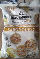 Mini Tortitas de Maíz y Arroz Sabor Queso