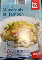 Gratin de Macaronis au Jambon