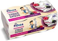 Greek yogur al estilo griego frambuesa y mora