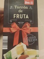 Turrón de fruta