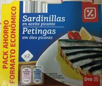 Sardinillas en aceite picante