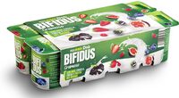 Bífidus cremoso de higo, ciruela, fresa y frutos del bosque