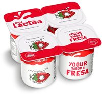 Yogur sabor a fresa