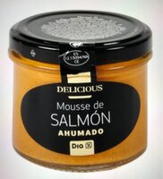 Mousse de salmón ahumado