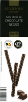 Delicious mini sticks de chocolate negro 62% cacao
