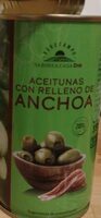 Aceitunas con relleno de anchoa