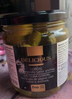 Gordal con pepinillo sabor anchoa