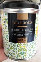 Delicious te verde hierbabuena
