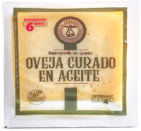 Queso de oveja curado en aceite
