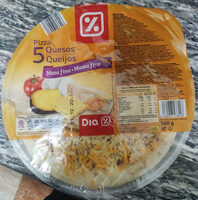 Pizza 5 quesos