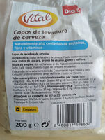Copos de levadura de cerveza