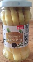 Esparragos blancos delgados