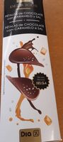 Pétalos de Chocolate con Caramelo y Sal