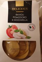 Delicioso Ravioli Pomodoro e Mozarella