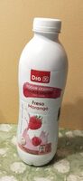 Yogur líquido con fresa