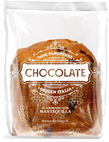 Mini panettone de chocolate