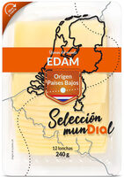 Queso edam en lonchas
