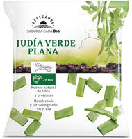Judia verde plana