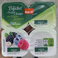 Yogur bifidus frutos del bosque