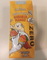 Fruta y leche naranja/mango