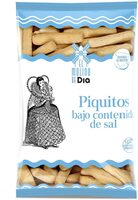 Piquitos bajo contenido de sal