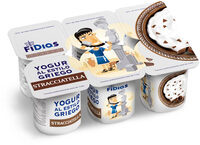 Yogur griego stracciatella