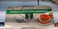 Panna cotta con caramelo