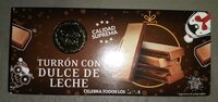 Turrón con dulce de leche