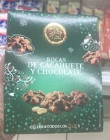 Rocas de cacahuete y chocolate