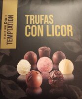 Trufas con licor