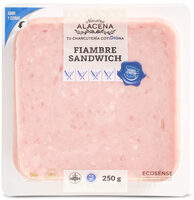 Fiambre sándwich