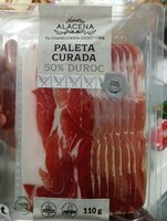 Paleta curada reserva 50 % duroc