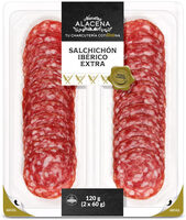 Salchichón ibérico extra en lonchas