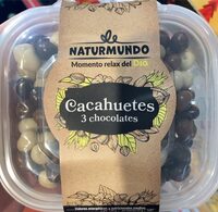 Cacahuetes 3 chocolates