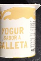 Yogur sabor a galleta