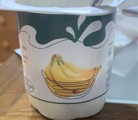 Yogur con plátano