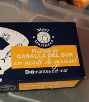 Filetes de caballa del sur en aceite de girasol