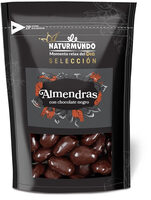 Almendras con chocolate negro