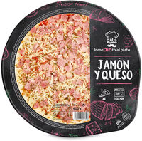 Pizza Jamón y Queso