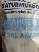 Cacahuetes tostados sin sal