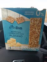 Barrita De Cereales Y Plátano 0 Azúcares Añadidos