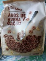 Aros de avena y cacao