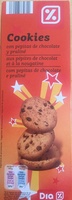 Cookies aux pépites de chocolat et à la nougatine