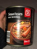 4 Saucisses Aux Lentilles