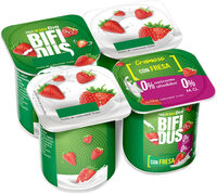 Bífidus cremoso con fresa 0%