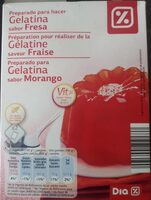 Gelatina sabor fresa