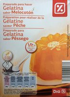 Gélatine Saveur Pêche
