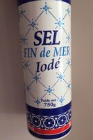 Sel fin de mer iodé