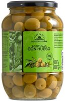 Aceitunas verdes enteras "Dia" Variedad Manzanilla