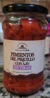 Pimientos del Piquillo en tiras con ajo